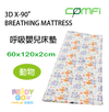 COMFI 3D X-90º BREATHING MATTRESS 呼吸嬰兒床墊 - 動物 (60 X 120 X 2CM) - Ready Go 易購網